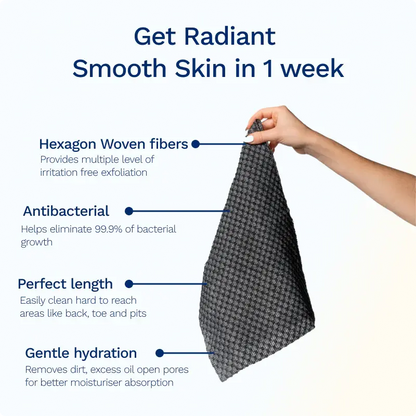 Japanese Exfoliating Shower Towel