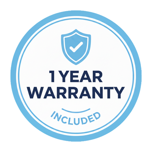 1 Year Warranty